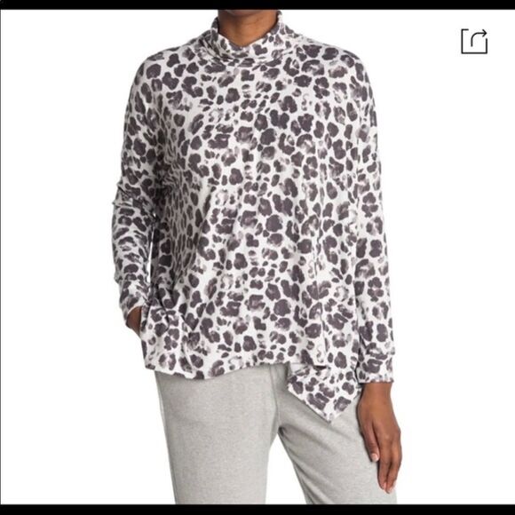 C&C California Sugar Swizzle Mock Neck Sweater - Picture 1 of 10
